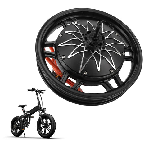 14 Inch Aluminum Alloy Hub Motor For Electric Scooter Upgrade 2000W To 5000W, showing detailed design and construction.