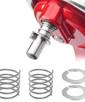 Two Pack 304 Stainless Steel Spring And Washer Replacement Kit For 3.5 To 7 Quart Tilt Head And Bowl Lift Mixers, springs and washers shown.