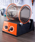 Mini Jewelry Polisher Tumbler With 3 Kg Capacity And 0 To 60 Minute Timer 5 Speed Rotary Finisher in workshop setting