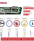 Replacement Pro Grade Digital Control Board for Copper Series Wood Pellet Grill wiring and connectors CAT02PGAMP Compatible