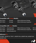 2 Piece Front Sway Bar Link Kit For Jeep Grand Cherokee WK2 And Dodge Durango 2016 To 2024 Pro Grade Built To Last diagram