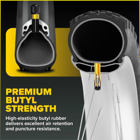 Fat Bike Inner Tube Set 20x3.0 With Schrader Valve 2 Pack, Heavy Duty Butyl Tubes For Mountain Gravel City And Electric Bikes Built To Resist Pinch Flats And Keep You Rolling On Trails Streets And Commutes.