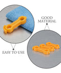 Close-up of 16 Piece Bird Splay Leg Treatment Ring Set With 3.5mm 4mm 5mm 6mm Holes, avian splay leg hobbles. Good material label.