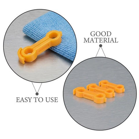 Close-up of 16 Piece Bird Splay Leg Treatment Ring Set With 3.5mm 4mm 5mm 6mm Holes, avian splay leg hobbles. Good material label.