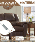 Heavy Duty Tension Spring Replacement For Recliner Sofa And Couch Chairs Quick Homebody Fix 4-5/8 Inch steel coil in living room setup