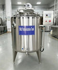 Straight Up Heavy Duty Milk Pasteurizer Featuring 300 To 500 Liter Stainless Steel Capacity And Plug And Play Automatic Temperature Control For Seamless Yogurt Making And Commercial Dairy Operations