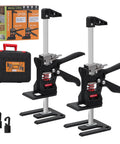 Kamolary drywall lifter hand tool set, two-piece, 12-inch scale, 400 lb capacity, with case