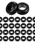 Durable Rubber Wiring Hole Grommets 30 Pack For Wires Cables And Hoses 1/2 Inch Inner Diameter 9/16 Inch Drill Hole Protection