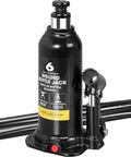 6 Ton Hydraulic Bottle Jack for Cars, Trucks, and SUVs with a Beefy 8.25 to 15.95 Inch Lift Range, 12,000 Lbs Capacity, Welded Steel Construction