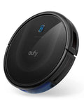 Ultra Slim Robot Vacuum With Dope Suction Quiet Clean Self-Charging Dock Cleans Hardwood Floors To Low-Pile Carpet 2.85 Inch Profile Up To 100 Minutes Of Cleaning Power Black