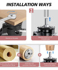 Installation guide for Easy Peasy Height Adjustment Solid As A Rock Heavy Duty Swivel Casters Set Of Four.