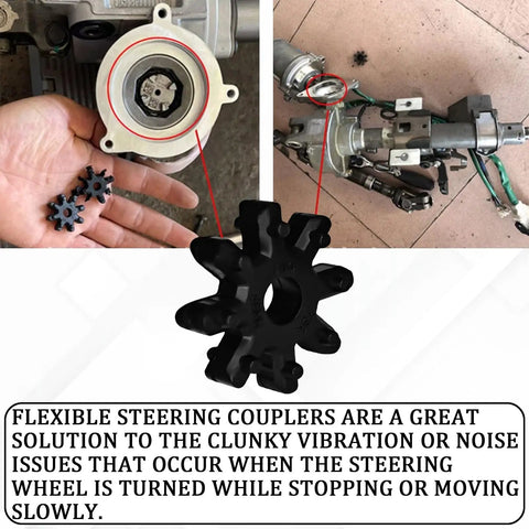 2Pack Steering Column Coupling For Hyundai And Kia 56315-2K000FFF Steering Gear Bushing Kit installation view