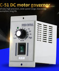 High Precision DC Motor Speed Controller For Permanent Magnet Motors, 24V-90V Output, 110V AC Input, 400W Regulator Switch