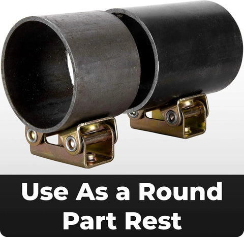 Strong Hand Tools magnetic V-Pads kit with two black round pads and metal mounting brackets.