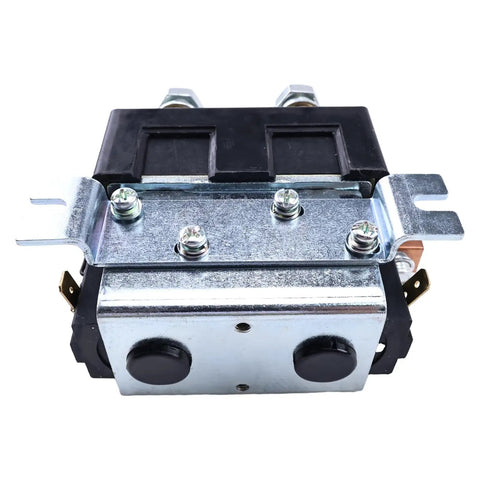 Rock Solid 12V DC Contactor Switch Dc88 Zjwt100A Model for heavy equipment, showcasing robust metal and plastic components.