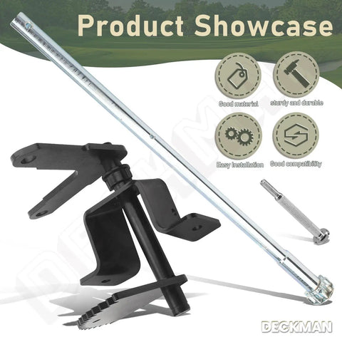 Steering Shaft Kit With Sector Gear, Bushings, Shims And Shaft For John Deere LT And LTR Series Lawn Tractors showcased