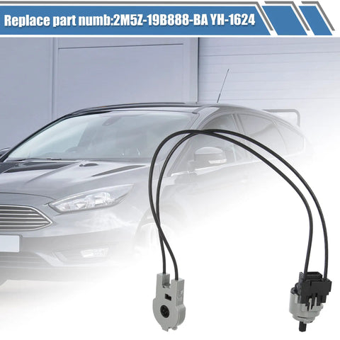 Premium A/C Heater Control Switch Replacement For Ford Focus 2000-2007 And Transit Connect 2010-2013 with wiring details.
