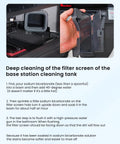 Roborock S7 Max Ultra replacement parts: 2-pack with high-speed cleaning brush and dock station water filter.