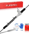 Hydraulic Power Steering Rack And Pinion Assembly For Chrysler Town And Country Voyager Caravan And Grand Caravan 2001 2004 New Unit Leak Resistant Direct Fit Ref 22 348 For Your Ride with box and gloves