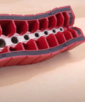 Drill Block Plus Handheld Drilling Guide with nine imperial drill bit sizes and V groove for precise holes