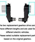 Two Pack 12V RS390 16000RPM Gearbox With DC Motor For Kids Ride On Cars And Toy Motorcycles Replacement Parts shown in image
