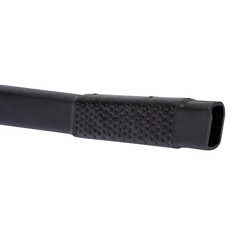 Flexible Crevice Vacuum Tool For Dust And Debris 1.25 Inch Diameter By 12 Inch Length, close-up of textured handle and slim opening