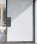 304 Stainless Steel Commercial Door Push Pull Plate Handle With Backing Plates 11.8 x 3.2 Inch Plate, 20 Cm Handle Length, 1.9 Cm Diameter, Built To Last, Easy To Install, Fits Metal Doors, Wood Doors And Composite Doors on white pull door