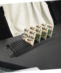 Anti Static PCB Rack 3 Piece Set Pro Grade 25 Slot ESD Safe Circuit Board Storage on black workbench.