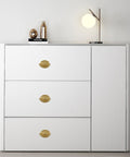 Dresser with Solid Brass Vintage Drop Ring Pulls Set 2 Pack For Drawers Dresser Cupboards Wardrobes And Kitchen Cabinets With Single Hole Design Hand Polished Finish 70x47 Mm Retro Ring Pull Hardware For Furniture Restoration And New Installations