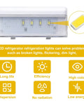 Two Pack Refrigerator LED Light Kit With W10515058 And W10515057 featuring main light and benefits like efficiency, long life