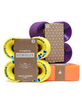 Stimulus 70mm 86A Freeride Longboard Wheels Yellow Set of 4 with packaging, ideal for tricks and cruising on any terrain