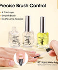Pro Nail Prep Kit Three 18 ML Bottles Dehydrator Primer And Cuticle Oil HEMA Free Acid Free Formula for gel polish and acrylic nails