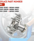 Beefy Front Wheel Bearing And Hub Assembly For Toyota Tacoma 1995 2004 4WD With 2.4L 2.7L Or 3.4L Engine Replacement Kit