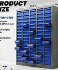 Alloy Steel 75 Drawer Parts Cabinet Organizer With ABS Drawers For Heavy Duty Hardware Storage In Shop Warehouse And Factory Workspaces Built Tough For Daily Use And Easy Access shown.