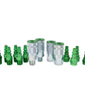 ColorFit A Style 14 Piece Coupler And Plug Kit 1 Quarter NPT Green All In One Durable Steel with color coded quick disconnect fittings