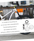 Epic Mountain Bike Hydraulic Disc Brake Kit With Beefy Pads And CNC Balanced Rotors For Gnarly Trails and Smoother Weekend Shredding Anywhere You Ride, showcasing a mountain bike frame.