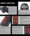 DS600 6CH 2 4Ghz RC Transmitter And Receiver Remote Controller With PWM RX for RC Boat showing cruise control and LCD screen features.