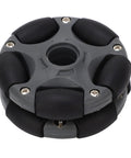58mm omnidirectional wheel for robots in black and grey
