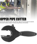 Copper Pipe Cutter Tool With Ball Bearing Feed For Smooth Precise Cuts Tubing Cutter For Plumbing And Automotive Heating Repairs Extended Handle Pro Grade Heavy Duty Steel Construction