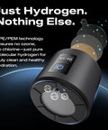 Top Shelf Hydrogen Water Bottle Generator With 6400 PPB Molecular Hydrogen IHSA Certified 10 Oz Capacity dual mode design