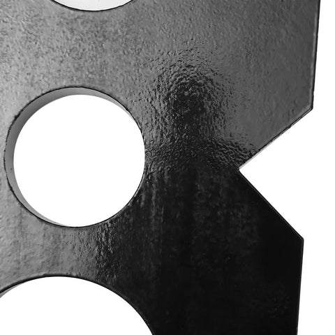Built Like A Tank 2 Pack Arbor Press Plate And Shop Press Base Compatible With Hydraulic Presses Up To 20 Ton And 32 Ton Rock Solid Metal Punch Plate 1 Inch Thick Four Notch Shop Essential