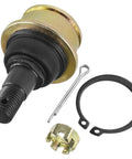 Yamaha Ball Joint Replacement for ATV and UTV, Upper Or Lower Joint Compatible With 37S-23549-01-00 And 37S-23549-00-00 5Fu-F3549-00-00, Fits Rhino 660 700 Kodiak 400 Grizzly 350 And More, Heavy Duty aftermarket Part, with cotter pin and snap ring