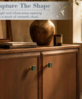 Green Marble Cabinet Knobs 4 Pack With Gold Metal Base Marble Drawer Knobs for kitchen cabinets in rustic room