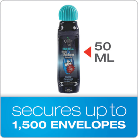 Dab-N-Seal Envelope Moistener With Adhesive Fast Drying Formula Seals As It Moistens For Up To 1,500 Envelopes Per 50 mL