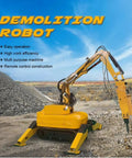 Customizable Remote Control Demolition Robot For Concrete Breaking And Disaster Rescue Heavy Duty Robot in construction site