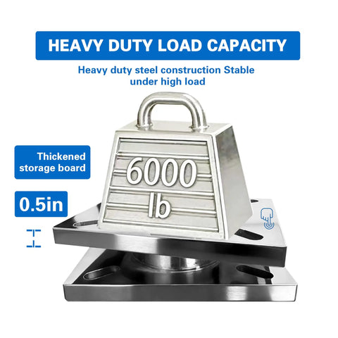 Heavy Duty Swivel Plate Turntable Bearing For Workstations And Welding Tables Ideal For Production Lines And Display Setups Kingpinless Rotating Platform For 6000 lb steel load