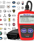 OBD2 Car Scanner With Engine Fault Codes And Emissions Status Check Engine Light Reader CAN Diagnostic Tool For 1996 And Newer OBDII Vehicles