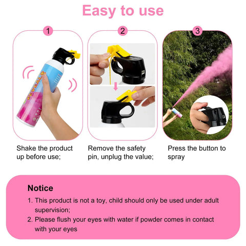 Absolute Banger 4 Pack Gender Reveal Fire Extinguisher Pink Color Blaster For Baby Shower Party Decor Long Range Smoke Spray Over 5 Feet Lowkey The Coolest Way To Kick Off Your Celebration With These Legit Crowd Pleasers For Expectant Parents