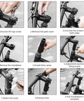 Step-by-step guide to install Beefy Bike Stem Riser And Fork Extender For Mountain, Road, BMX And Fixie Bikes, Adjustable Up To 115mm.