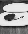 Black MINI Cooper Tow Hook Cover Cap 51121177907 on white background, durable plastic for R50 R53 R52 R55 R56 R57 bumpers, clip-on design.